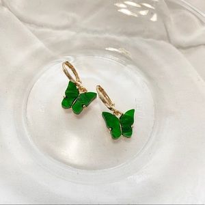 LAST ONE! butterfly charm drop earrings (buy 1 get two free!!!)
